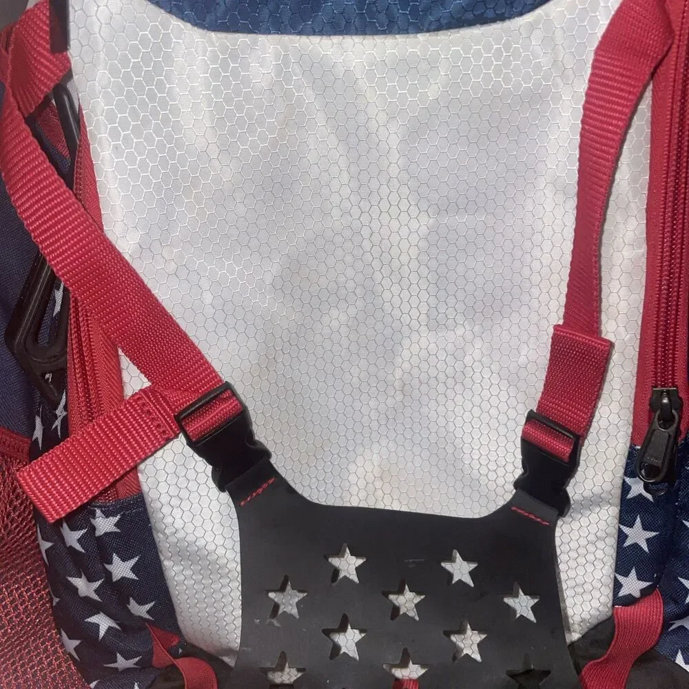 Easton Walk-Off NX Baseball Softball Backpack Stars & Stripes USA Flag Pack